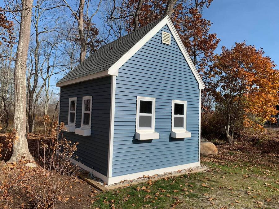 New Custom Shed built in Wells Maine